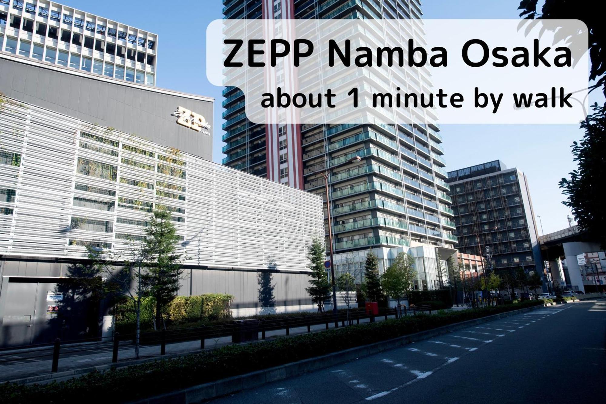 Nest&Rise Osaka Namba Hotel Екстер'єр фото